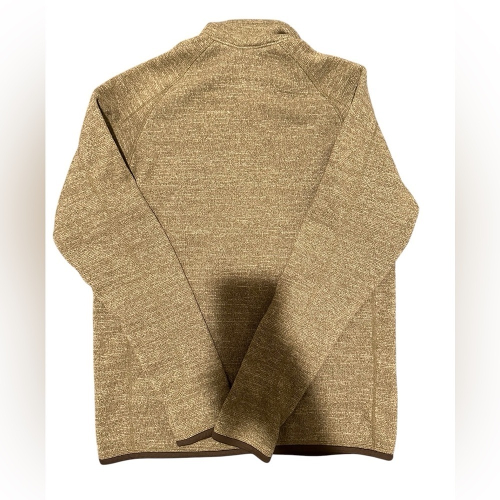 Patagonia Men's Better Sweater 1/4 Zip Fleece Pale Khaki Size Meduim - Picture 2 of 16